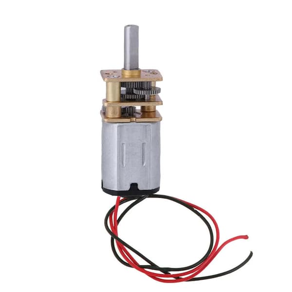 5 st Micro Mini N20 Växelmotor DC 3V -6V Låg Hastighet Full Metall Växellåda Reducer Leksak DC Växel Långsam Motor