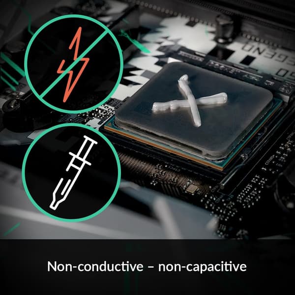 Premium Thermal Paste for all Processors (CPU, GPU - PC, PS4, XBOX), very high thermal conductivity, long durability