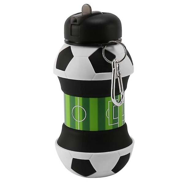 Fodboldsport Vandfoldbare rejseflasker med silikone til campingvandresport