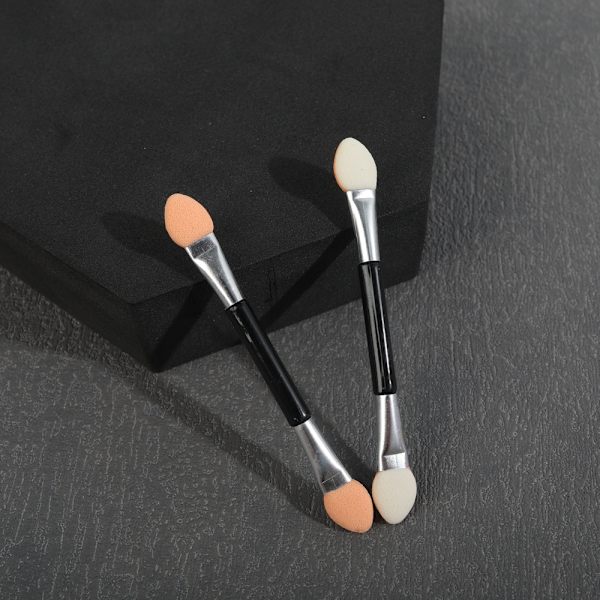Eye Shadow Brushes, 12-Piece Set, Double-Sided Sponge Eye Shadow Applicators