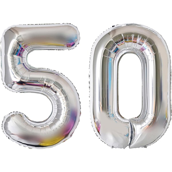 mber Balloons,Colorful Helium Number Birthday Balloons,Self Inflating Number Balloons,Foil Balloon for Birthday Party,New Year Dec