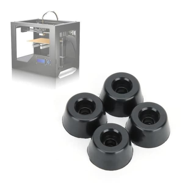 BEL-7590761767937-Anti-vibrationsfødder 3D-printer Udskiftningstilbehør Anti-vibrationsgummi Computerfødder