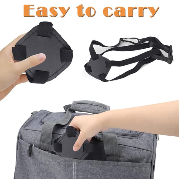 Bagagestropper, kraftige bagagestropper med quick-release spænder, justerbare sorte bagagestropper til sikker rejsebagage (sort, 1 stk.)