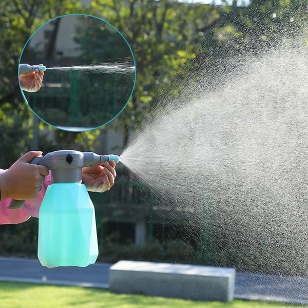 Electric Spray Bottle for Indoor/Outdoor Plants, 2L Automatic Watering with Adjustable Nozzle