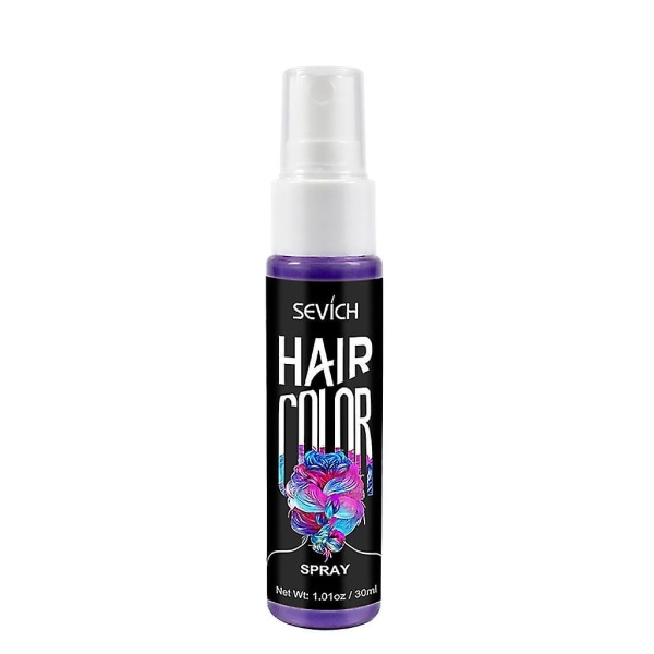 Kertakäyttöinen hiusvärisuihke Quick Väliaikainen väriaine Sevich Hair Color Spray Purple