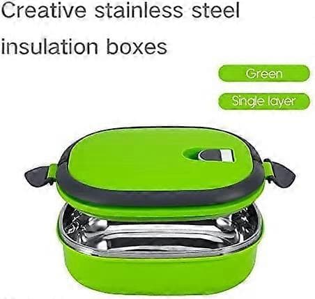 Bento Matboks med Rustfritt Stål Isolasjon, Lekkasjesikker