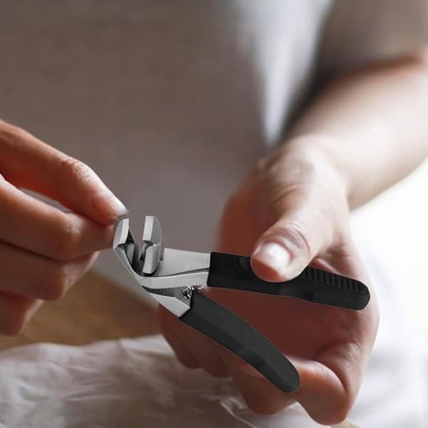 Negleklippere - Stor størrelse - Rustfrit stål - Anti-stænk design - Ergonomisk