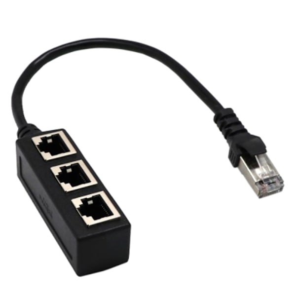 Ethernet-kabelsplitter Nettverksadapter Ethernet-splitter 1 til