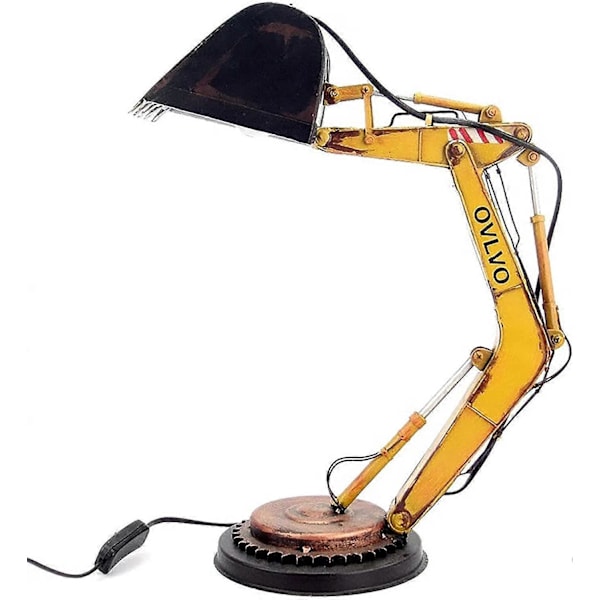 Digger Skrivebordslampe Unik Bordlampe LED
