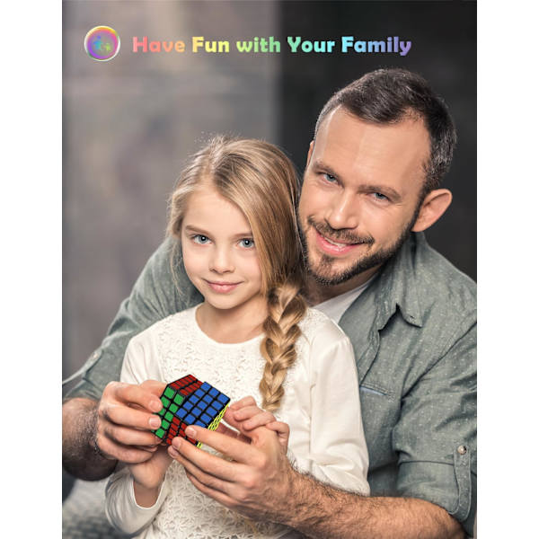 5x5 Speed Cube, 5x5x5 Original Puzzle Cube Super-Durable Sticker med levande färger (5x5x5) 5x5x5 3x3x3