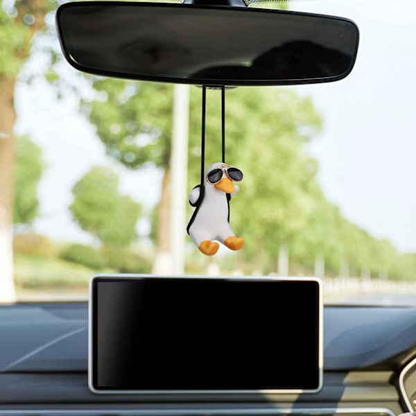 Keinutuva Ankka Auton Ripustuskoriste Söpö Anime Tarvikkeet Ripustus Auton Sisustukseen Auton Taustapeilin Ripustin Autokoriste Tarvikkeet Bm Duck
