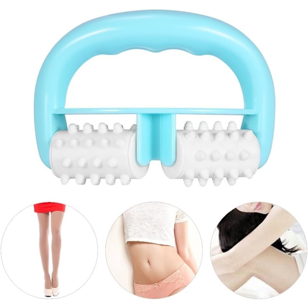 Kroppsroller, Roller Massager, Manuell Roller Body Massager armar Ben Instrument, Anti-Cellulite Roller Massager, Roller Body Massager Manuell Slimmin As Pictures Shown