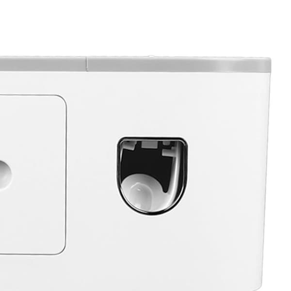 Vægmonteret tandbørsteholder - Automatisk tandpastadispenser - 2 kopper - ABS - Moderne