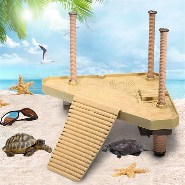 Turtle Floating Platform, Automatic Turtle Dock Resting Place-M
