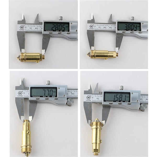 Op Up Click Clack -messinkitulppa, vaihtoruuvimostalle lavuaarin ja kylpyammeen viemäritulpalle (2 kpl) 2pcs 2pcs