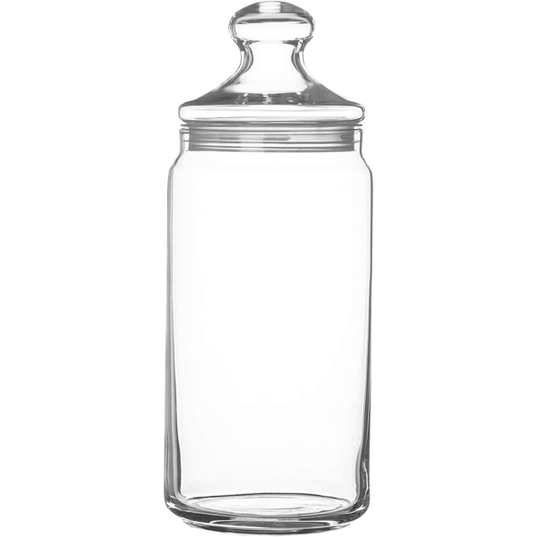 Pot Club Krukke med låg 1,5L, 1 stk - Transparent