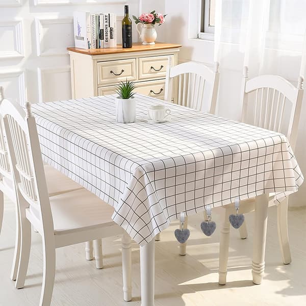Tablecloth Weights Clips, 6 Pcs Tablecloth Weights Heart-shaped Stone Tablecloth Weights Metal Clip
