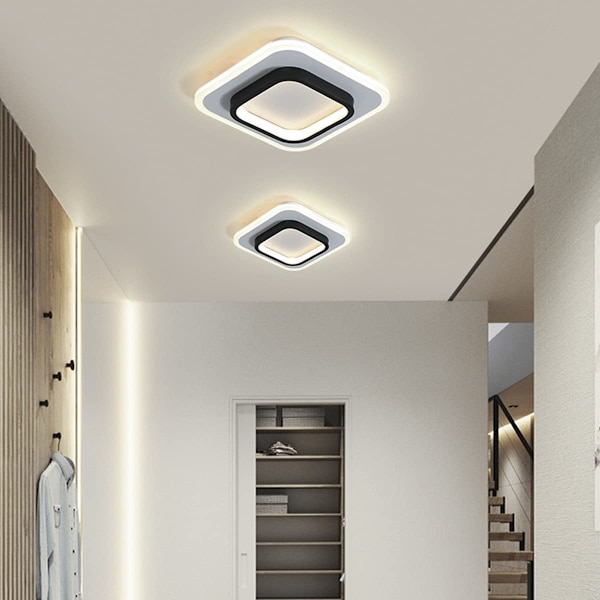 LED-loftslampe  Mini LED-loftslampe Metal-loftslampe til stuer Soveværelser Gang Kontor, Naturlig hvid
