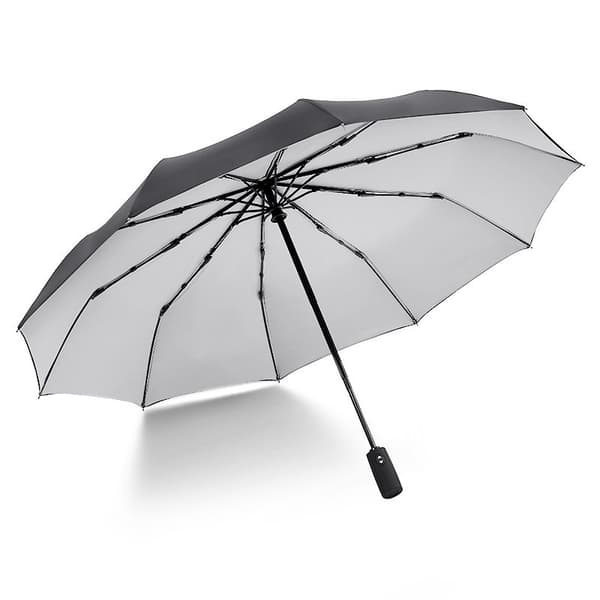 Double-layered 10-bone automatic umbrella sun parasol foldable wind-resistant fully automatic umbrella