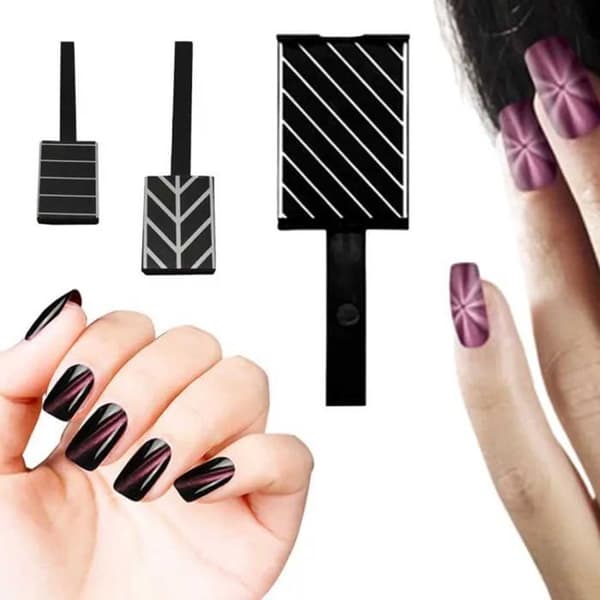 3D-magnet för magnetiskt nagellack - Pil-design