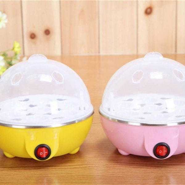 Eggkoker, Eggkoker Testvinner Eggkoker For 1-7 Egg Med Indikatorlys Automatisk Avstengning, Overopphetingsbeskyttelse, Målekopp, Bpa-fri