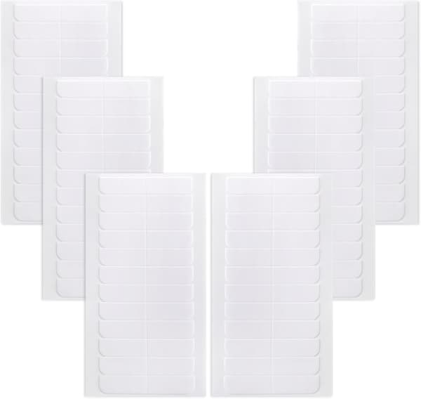 Tape Extensions Lim, 1 ark/144 stk Erstatningstape, Limstrimler, Tape, Extensions, for Hårforlengelser, Hårfester (Hvit)