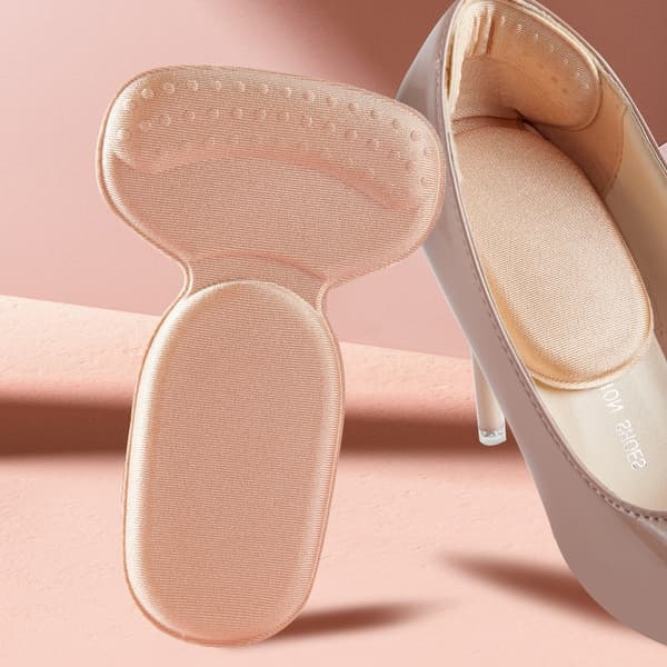 2 Pairs Heel Inserts - Non-Slip Stabilizer, Durable Adjustable Insoles, Perfect Fit, Provides Comfortable Heel Support for Shoes