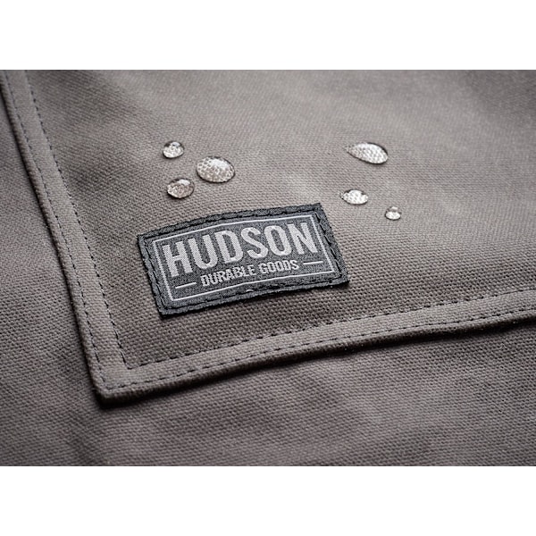 oods Heavy Duty Vaxad Canvas Förkläde Grey Adjusts: M to XXL