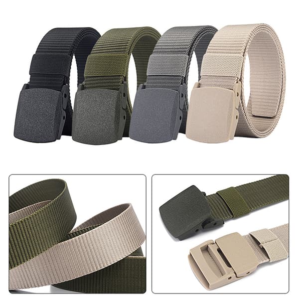 150 cm Militärt Automatiskt Spänne Nylon Utomhusjakt för Män Grey