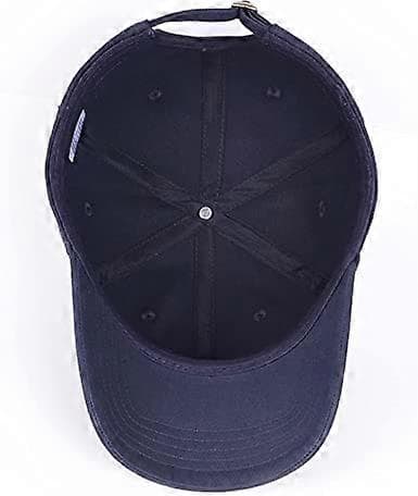 Baseballcaps, justerbar pappa-hatt for stort hode, overdimensjonert golfcaps med lav profil