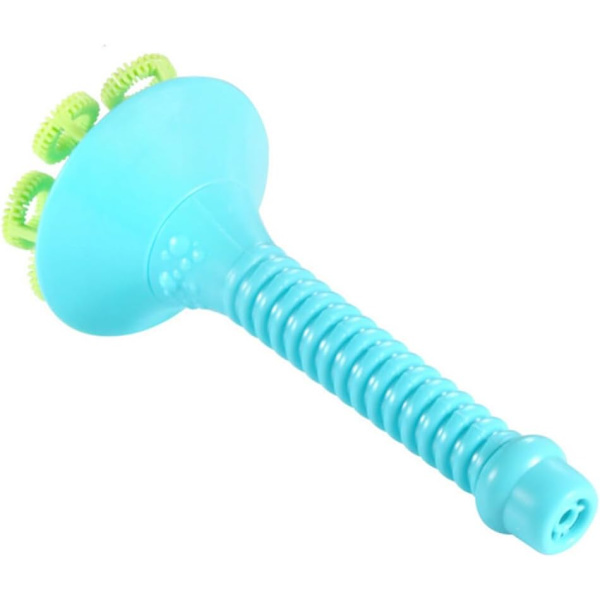 Bubbelblåsare Blåsbubbelverktyg Bubbelmaskin Leksaker Bubbelstavar Set med med bricka Roliga Sommarleksaker för Barn, Flickor och Pojkar Blue