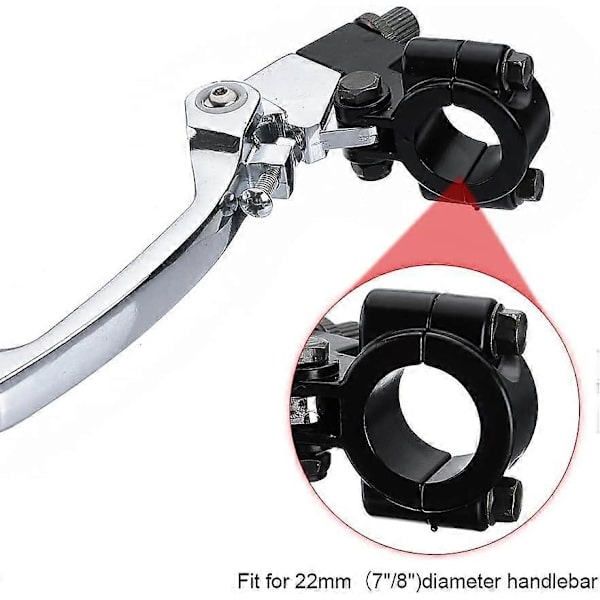 1 par 7/8\" 22 mm styr kobling bremse foldbart snap håndtag