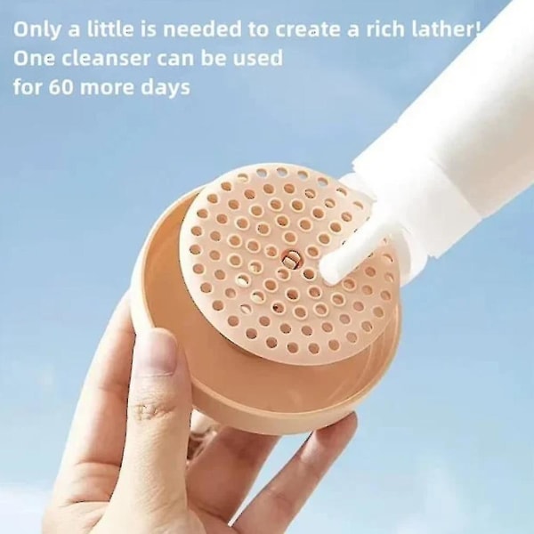 Portable Foam Maker Face Body Wash Foamer Ansiktsrens Manuell Bubble Maker
