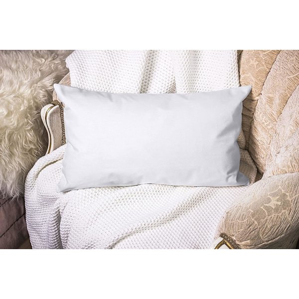 Kuddfyllnadskuddar (2-pack), 40 x 60 cm (16\" x 24\") Kuddfyllnadskuddar, Kuddar i ihålig fiber (vita) White 40x60 cm (Pack of 2)