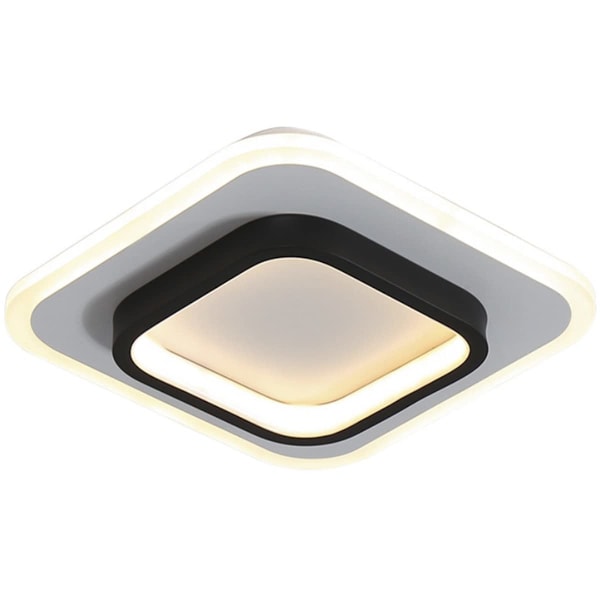 LED-taklampe - Mini LED-taklampe i metall for stue, soverom, gang, kontor, naturlig hvitt