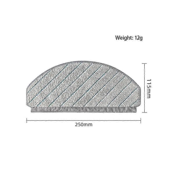 Til T10 Plus Genanvendelig Hårdt Gulv Ekspert Kompatibel Mikrofiber Blød Moppepude Støvsuger Tilbehør Erstatning bs