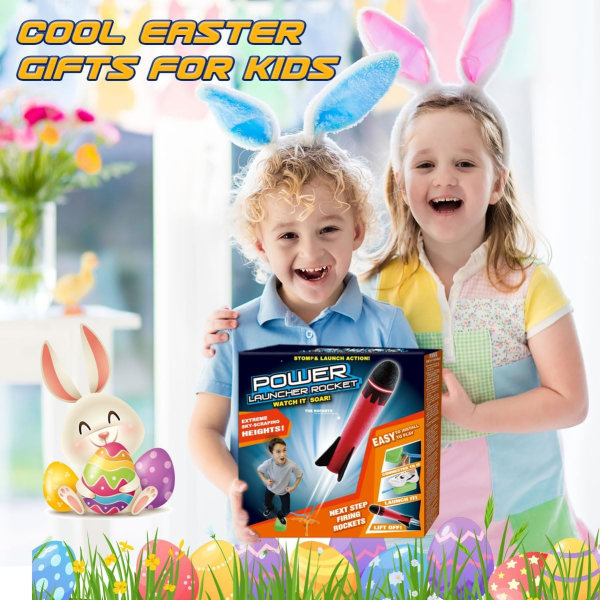 Gutte leker for 3-12 år gamle gutter, hageleker for barn gutter jenter gaver 3-9 år gamle gutter leker 3-9 utendørs spill bursdagsgaver for barn leker Ga Rocket Theme6pcs Rocket Theme6pcs