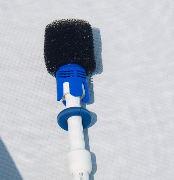 Adjustable Splash Guard Nozzle with 6 Foam Brushes for Polaris 280 Pool Cleaner equivalent to Tail Sweep Pro TSP10