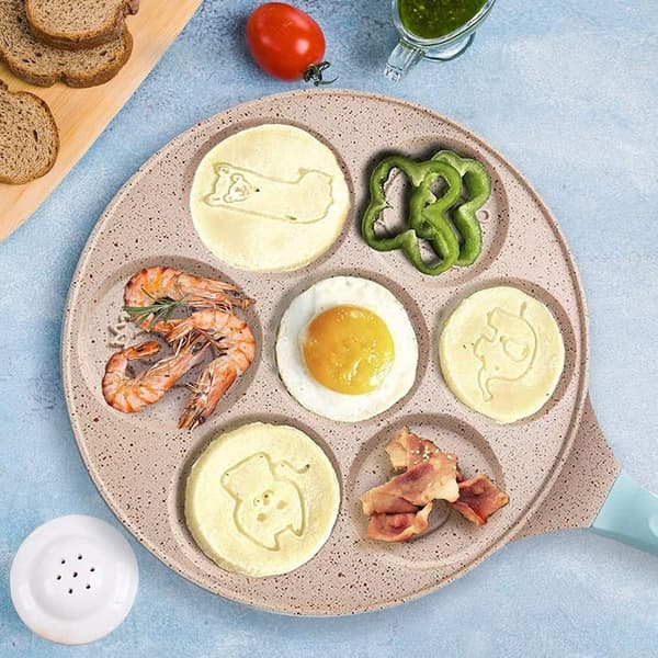 Pancake Pan Non-stick - Pancake Plate - Egg Pancake Blini Pan/Mini Crepe for Non-stick Making