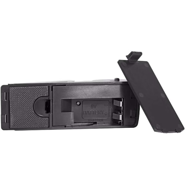 3-pakkaus turvakiilaovipysäytin hälytinpysäytin estävä matkustaminen kotiturvallisuushälytys 120db (3 pakkausta) MS-M68 Black&silver
