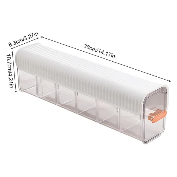 3 st Underwear Drawer Organizer, Punch-Free Multifunctional Wall Mounted Storage Box, Washable Compartment Storage Box