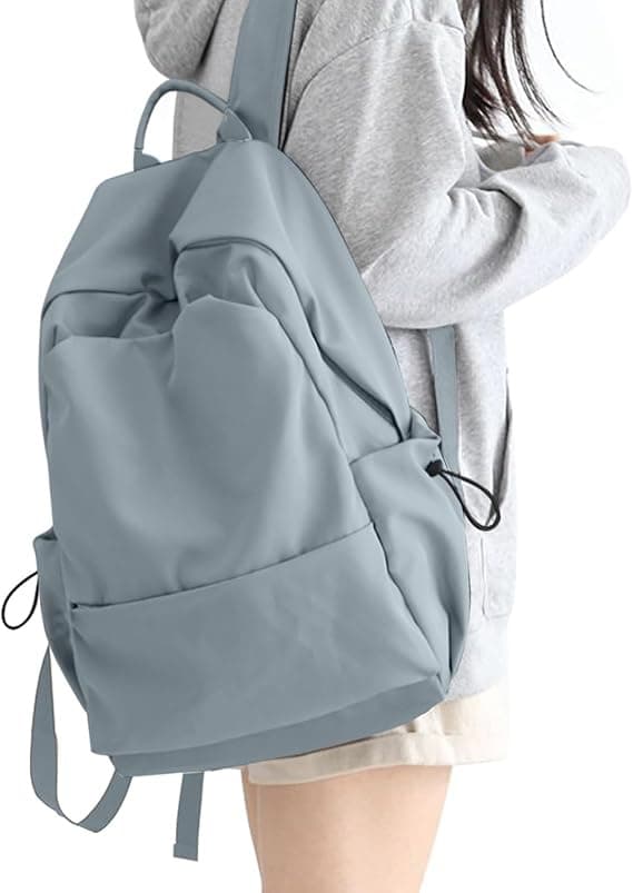 School & Laptop Backpack 15 Inch Blue