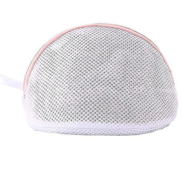 BH Vaskeri Vasketasker 4 stk Skallformet Vask Undertøy Mesh Bag Med Glidelås Til Vaskemaskin