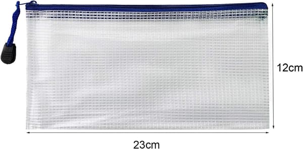 Ekstra tykke A6-filposer, 10 stk. (A6-lynlåspose) A610PCS