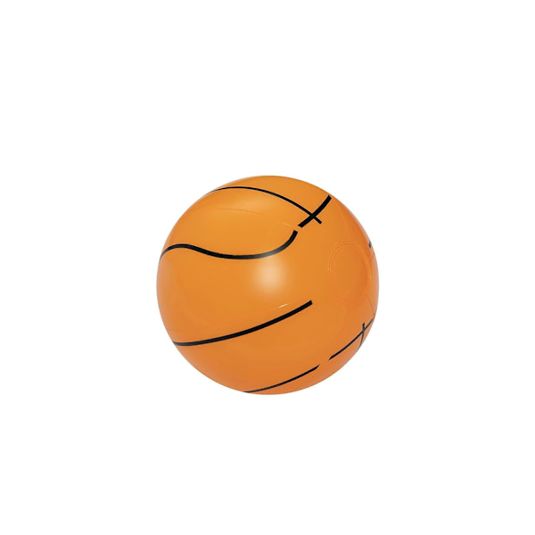 Uppblåsbar Basketboll Simset, Flytande Poolspel, Orange
