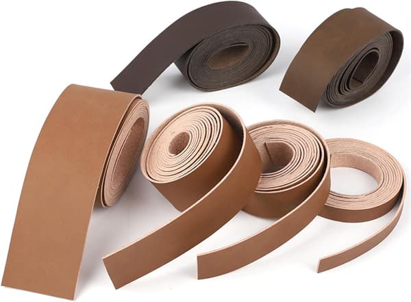 Microfiber Leather Strap 2 Meter Long for Arts & Crafts Projects Clothing Jewelry Wrapping Tools brown