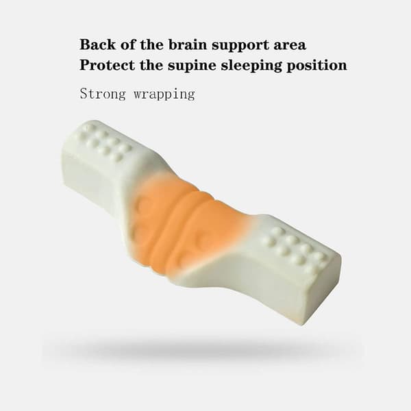 Neck Pillow, Memory Foam Neck Roll Pillow for Stiff Neck Pain Relief, Neck Support Pillow