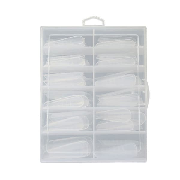 120 stk Doble System Negleforlengelser Poly UV Gel Fingerforlengelse Kunstig Manikyr