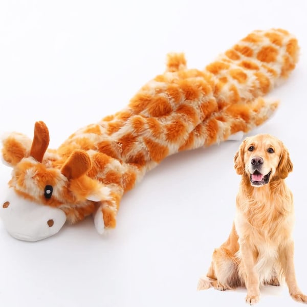 Pivdyr Plys Hundelegetøj til Kedsomhed, Ingen Fyldte Hjorte Bløde Hundelegetøj Hvalpelegetøj til Små Mellemstore Store Hunde Deer