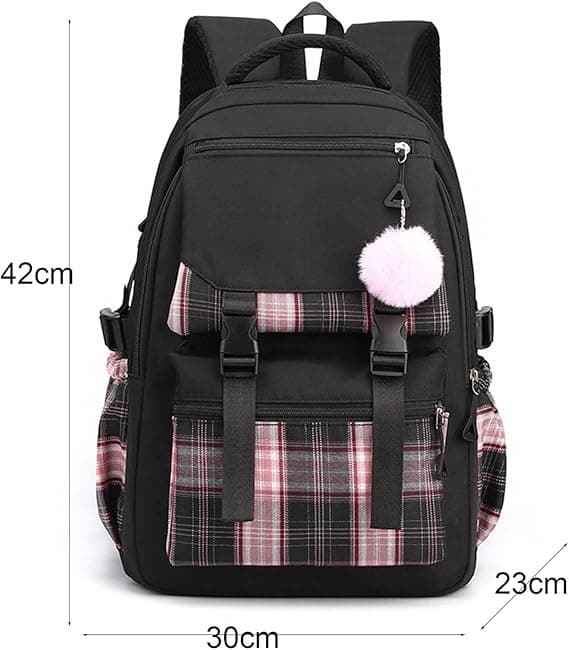 College Campus School Bag Women Korean Version School Backpack Decompression Girls School Bag Junior Shoulder Backpack
